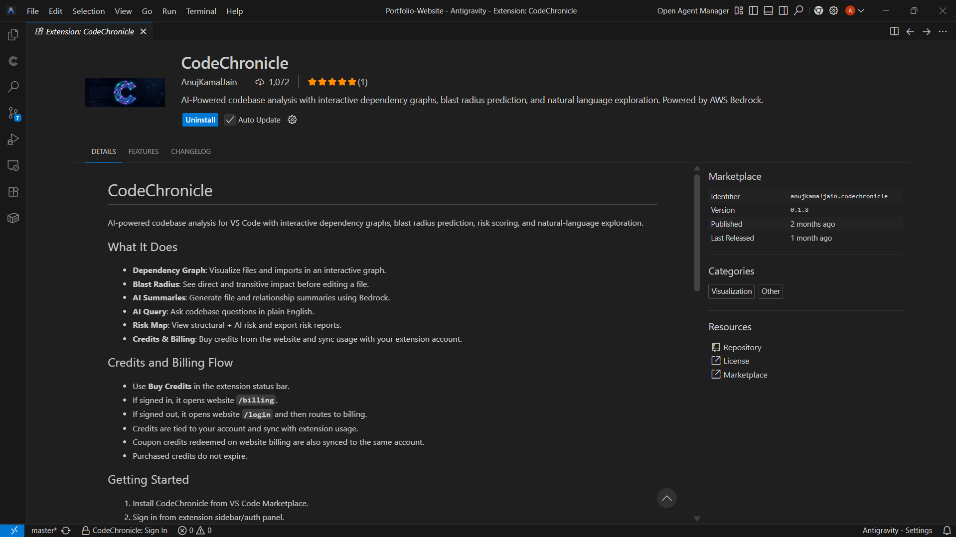 CodeChronicle preview